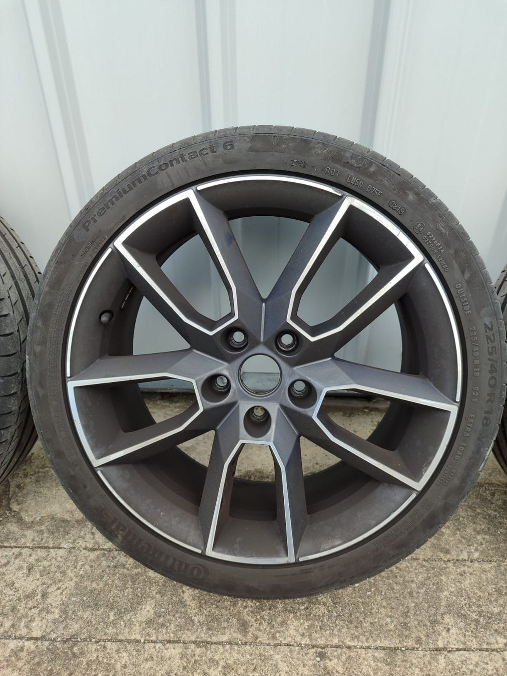 Skoda Pneumatici & Ruote complete: Felgen Skoda Octavia VRS 5E – Usato da Pleigne venduto da skate254 1