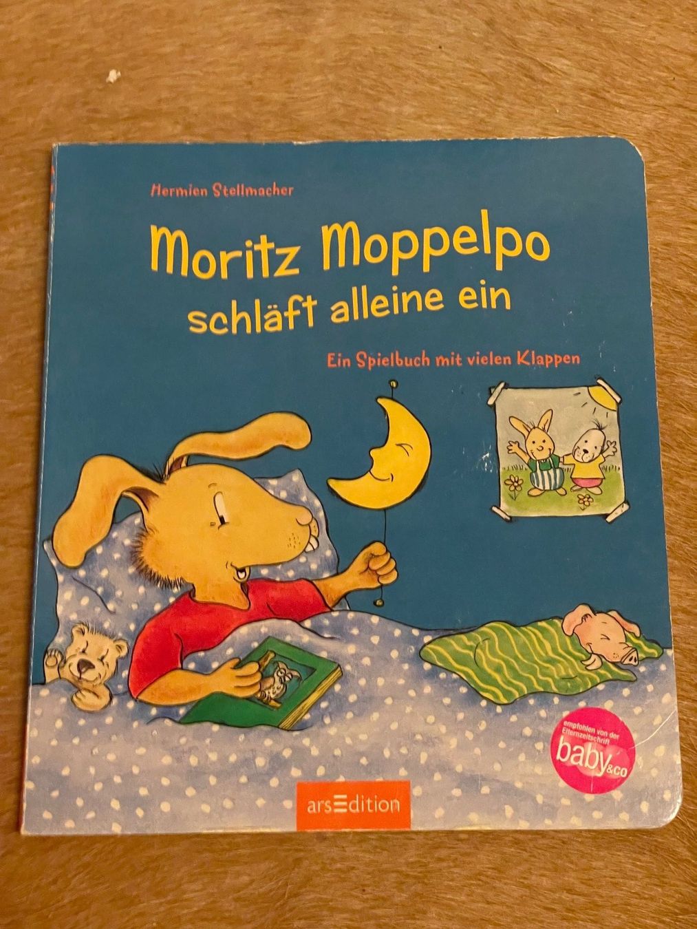 Libri: Kinderbuch "Moritz Moppelpo schläft alleine ein" – Usato da luzern venduto da plueschmors.