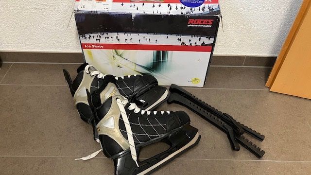 Patins Hockey Sur Glace SULOV Z100 Homme - Nylon/PVC - Lame Acier Inoxydable - Pour Loisir