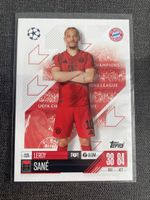 Topps Match Attax Leroy Sane Fc Bayern München