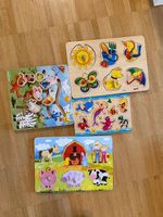 4 Holzpuzzle