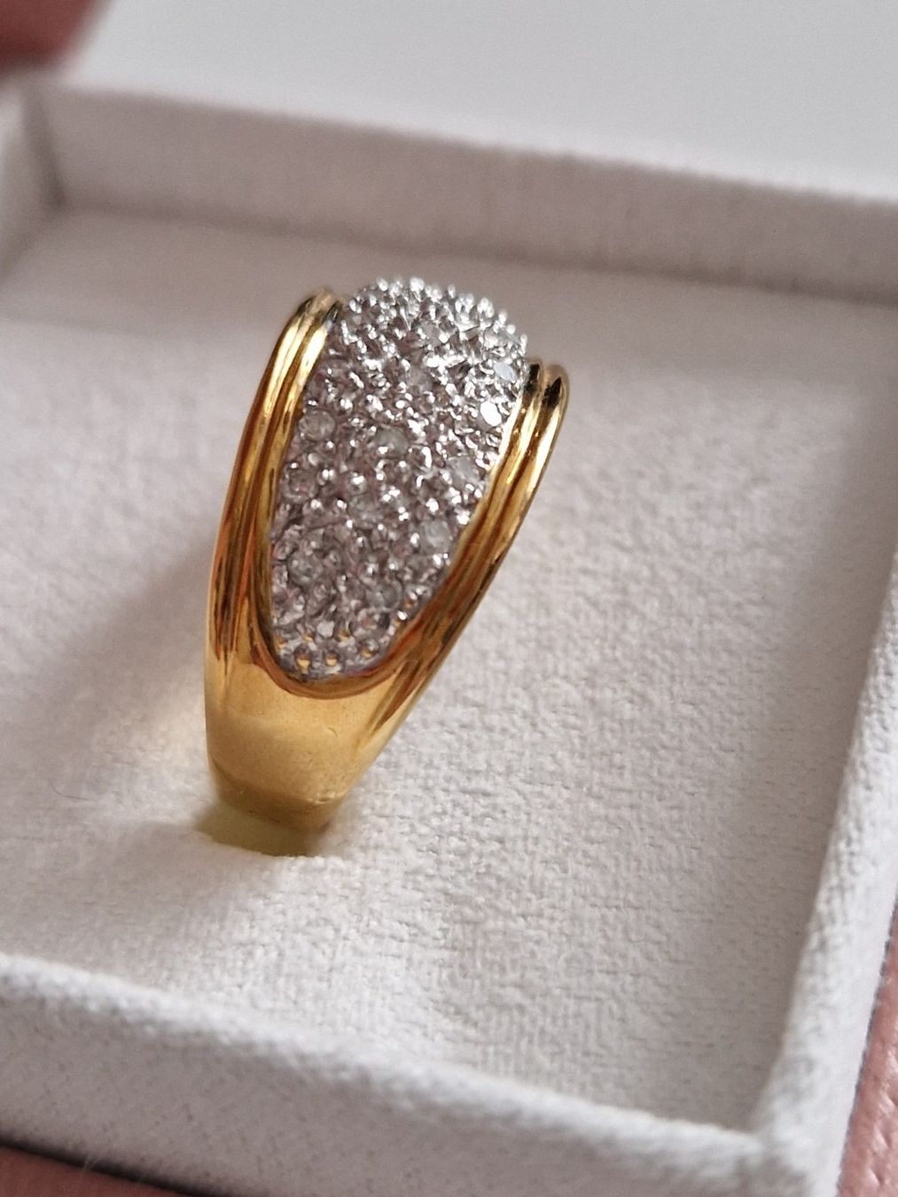 Anelli: Bague or 18ct & 25 diamants – Nuovo e nell'imballaggio originale da Pully venduto da Andalous 5