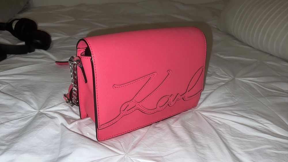 Sac karl lagerfeld outlet signature rouge