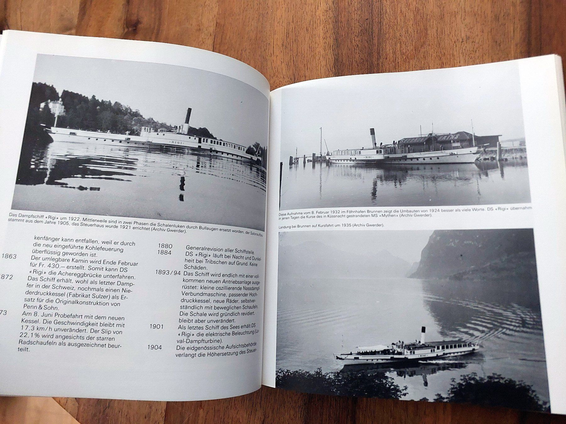Libri: Geschichte der Schifffahrt Vierwaldstättersee - Gwerder – Usato da Schönenwerd venduto da Steidi 8