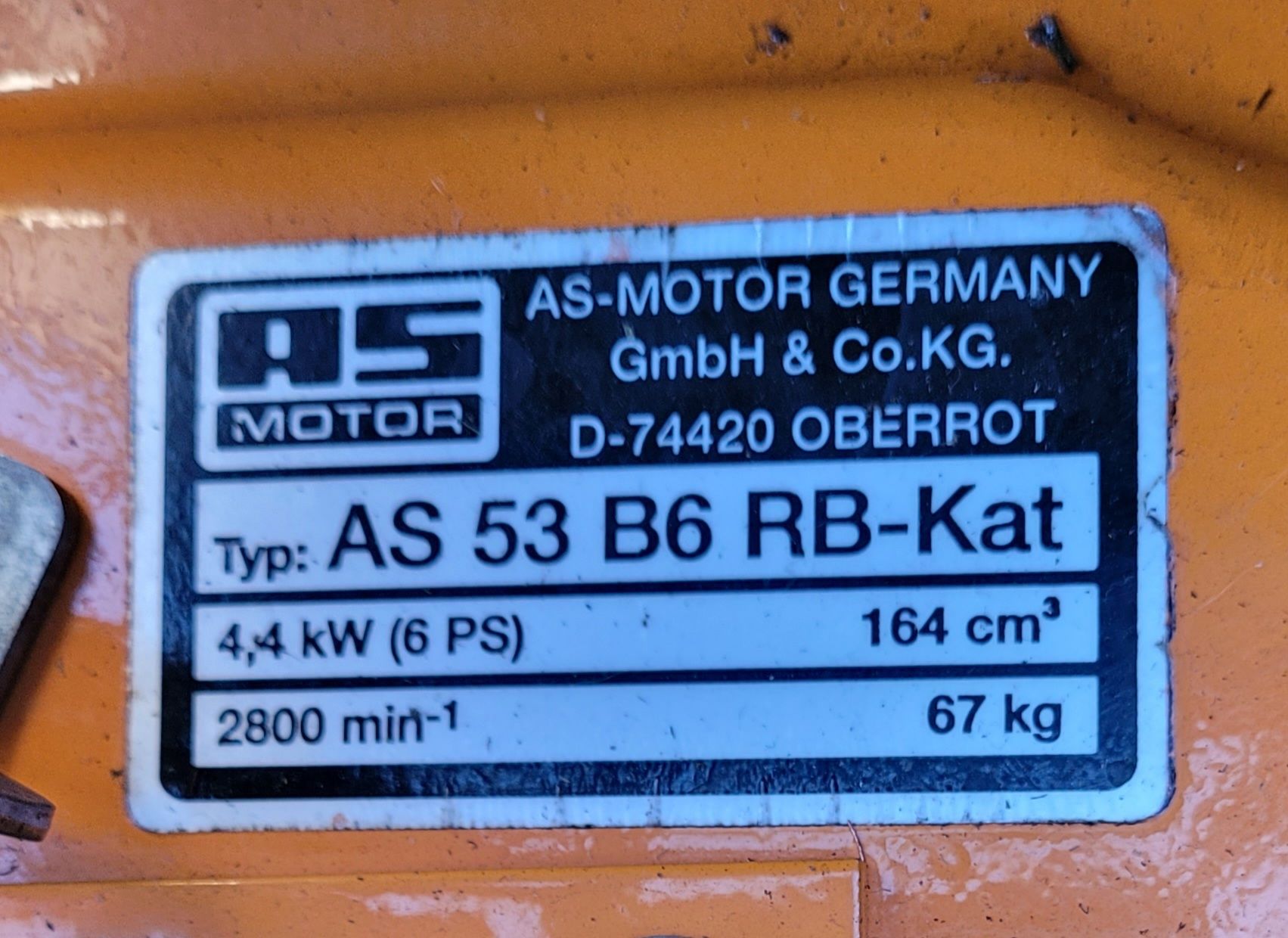 AS-Motor Tagliaerba: Allrad Mäher AS – Usato da Brittnau venduto da Volpass 4
