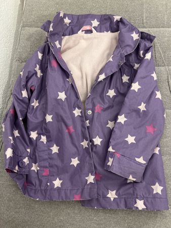 Smile Jacke Gr. 86 Lila mit Sternen