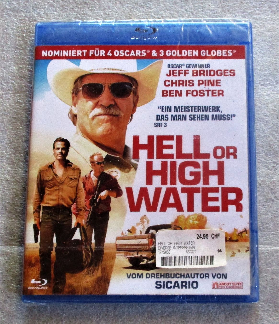 Spielfilme: HELL OR HIGH WATER - Jeff Bridges - NEU – Neu und originalverpackt aus Wattwil von