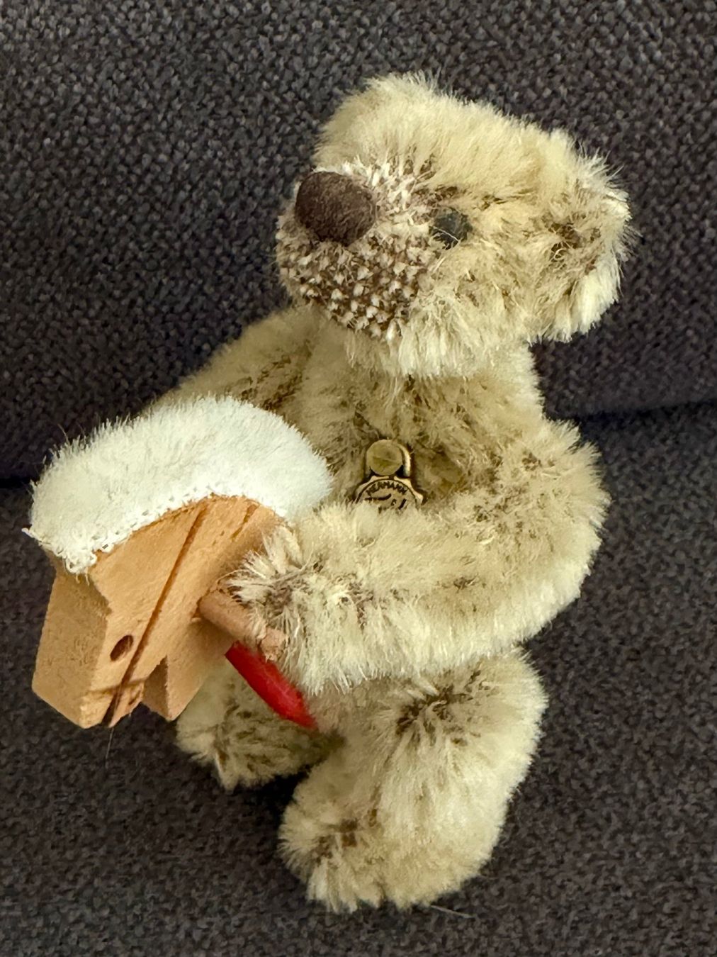 Teddy Hermann Spielzeuge: Miniatur-Sammlerteddy "Hermann" – Gebraucht aus Rapperswil SG von marianna59