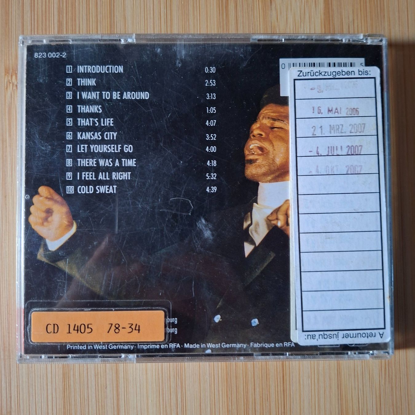 CDs: CD James Brown - Live at the Apollo – Gebraucht aus Burg AG von ..machine_rec.. 1