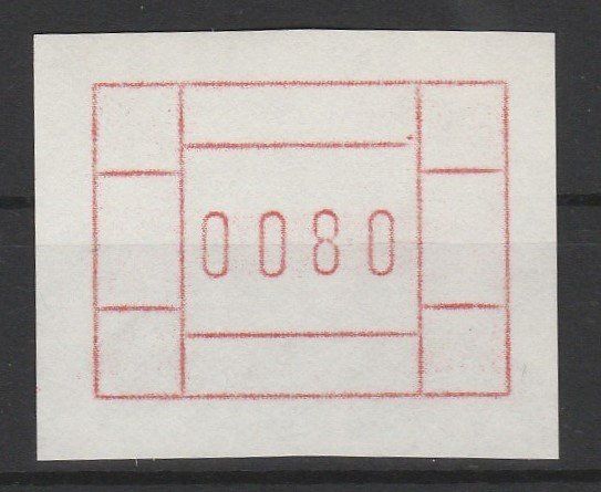 Alle Briefmarken: ATM Probedruck – Gebraucht aus Oberglatt ZH von Wiedmi6