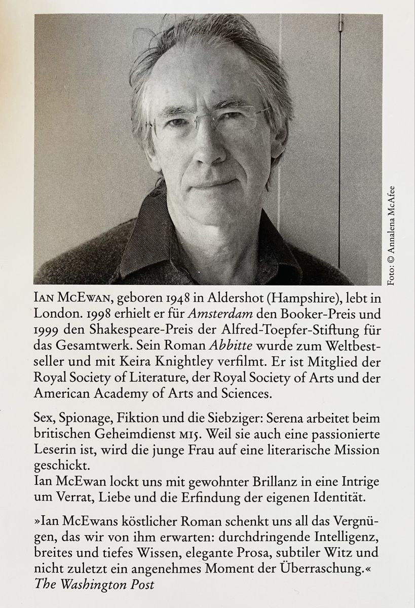 Bücher: Ian McEwan: Honig – Gebraucht aus Buchs AG von Allerleis 1