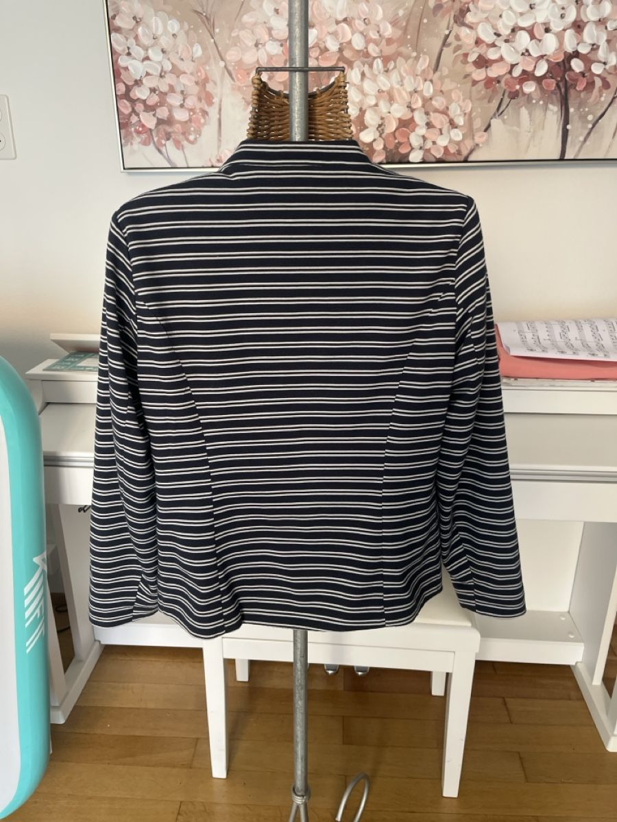 Jacken: Jacke, Obly, blau/weiss gestreift, ca. 40 – Gebraucht aus Solothurn von Bobesch08 2