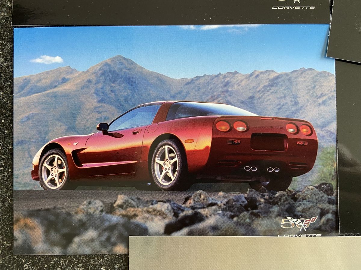 Cartoline postali: Corvette 50th Anniversary Postkarten, 5 Stk. – Nuovo (secondo la descrizione) da Schwarzenburg venduto da Aha016 2