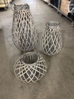 19x Laternen Holz Shabby Floristik Event Dekoration Hochzeit