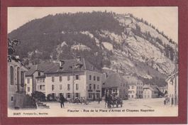 Fleurier - rue de la Place d'Armes - 1906