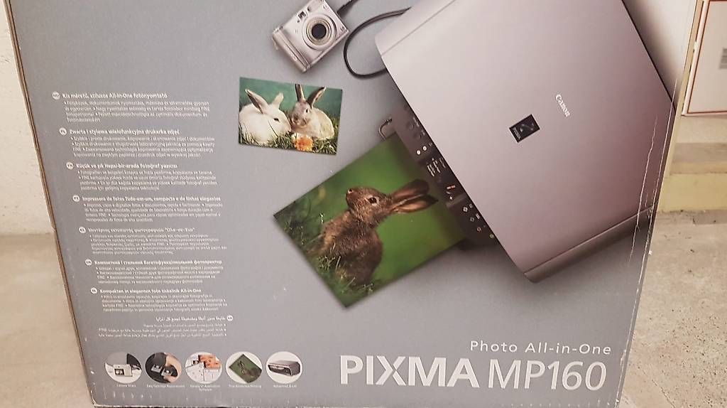Imprimantes: Drucker Canon PIXMA MP160 – D'occasion à Zürich par cas_brt5 2