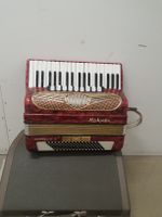 accordéon hohner à piano 3 voix avec coffre 