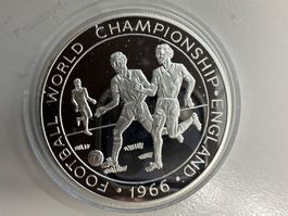1 Unze Silber Fussballweltmeisterschaft 1966 England