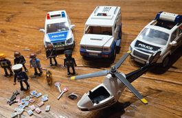 Playmobil Polizei Set Fahrzeuge Figuren gebraucht