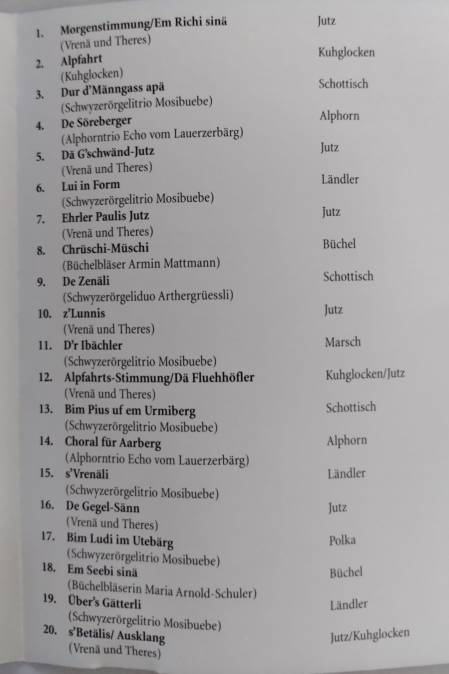 CD: Ländler CD Sampler / Alpfahrt Stimmung ab Fr. 4.- – Usato da Bellach venduto da JingleJerry 1