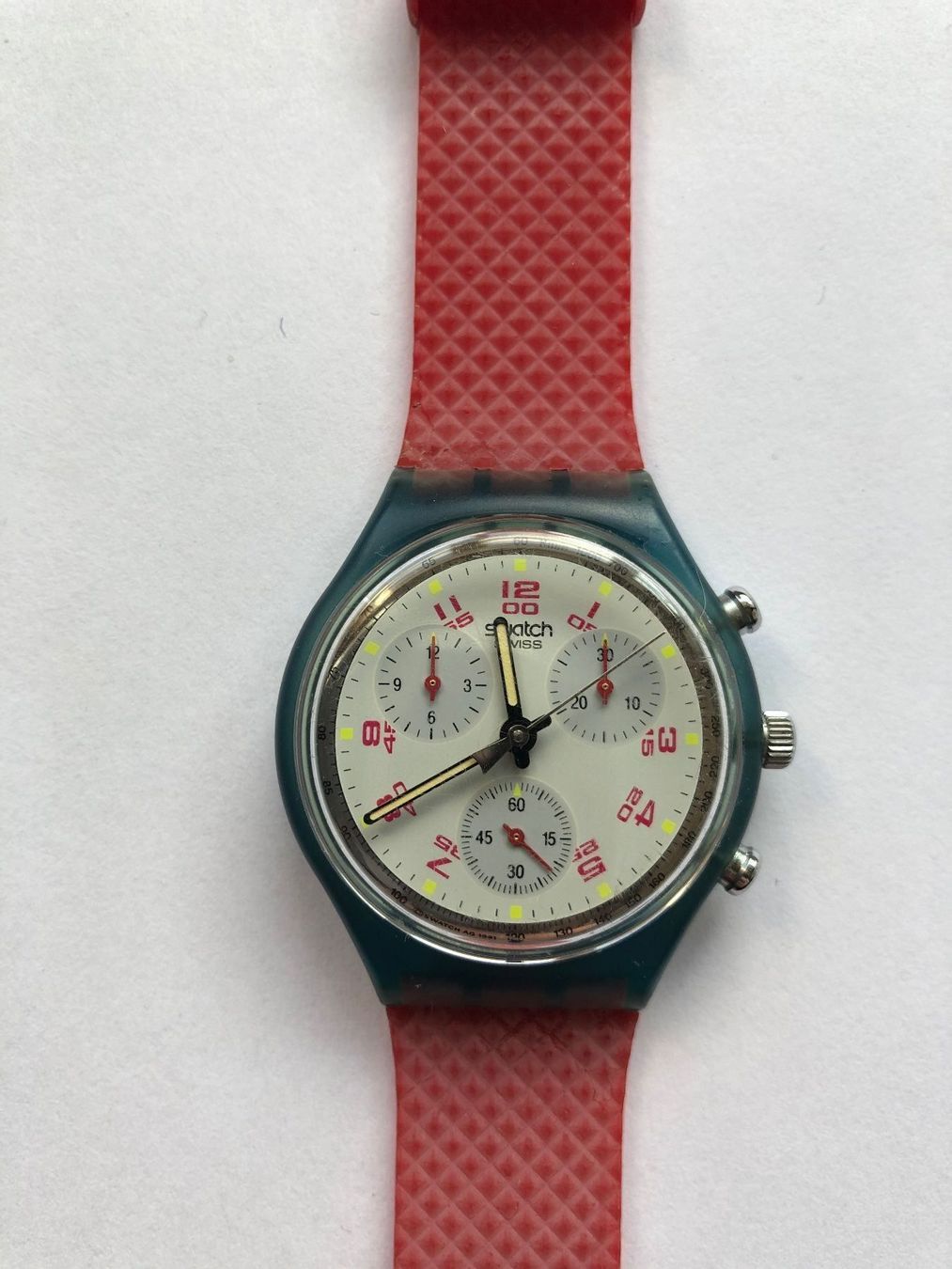 Swatch Orologi: Swatch Chrono – Nuovo e nell'imballaggio originale da Hildisrieden venduto da Tomlis147
