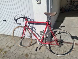 Rotes vintage Rennvelo "Gadenz"