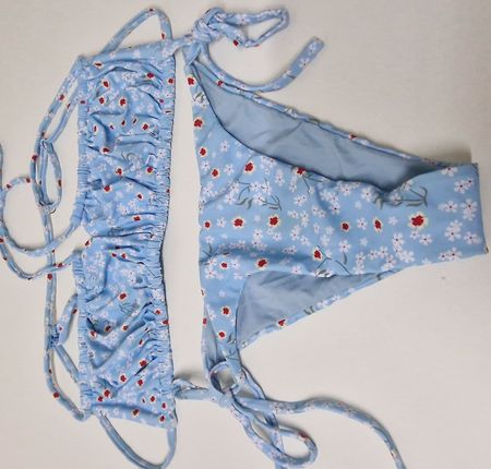 Costume bikini a fiori - taglia S