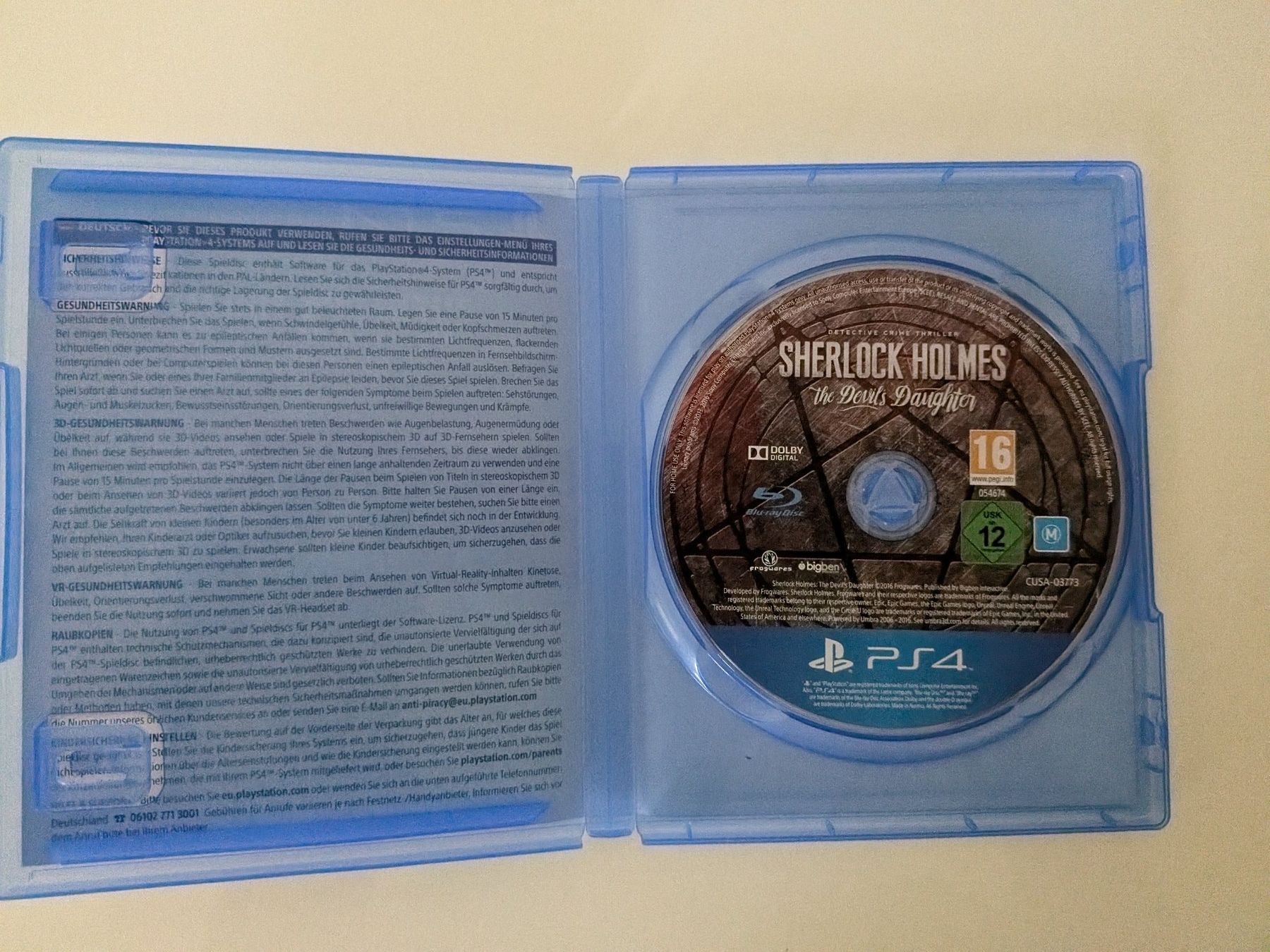 Sony Giochi: Playstation 4 - Sherlock Holmes ab 1Fr – Usato da Kappel SO venduto da Knoggaz 1