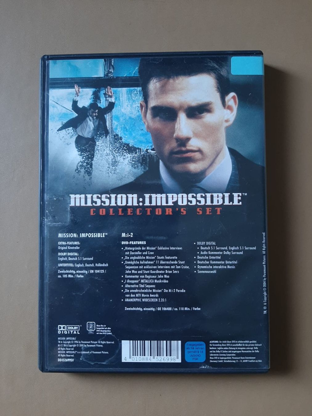 Tutti i DVDs: Mission: Impossible: Teil 1 + Mission:Impossible 2 (2 DVDs) – Usato da Sissach venduto da ruminative 1