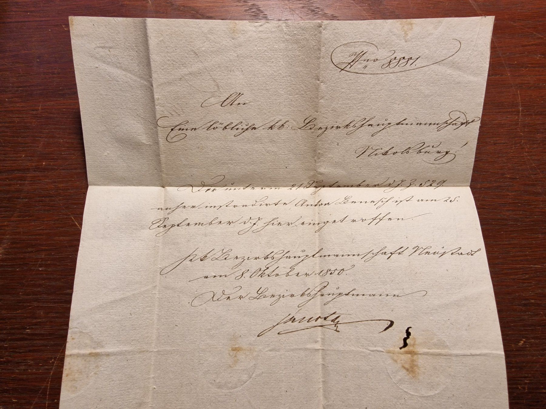 Tutti i francobolli: D Vorphilatelie - Briefe NEUSTADT, 19.10.1850 – Usato da Aesch LU venduto da briefmarken.uray 3