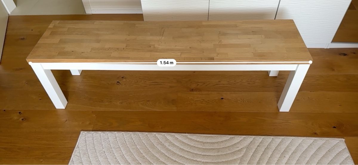 Panchine: Sitzbank Holz weiss – Usato da Schänis venduto da jovi09 1