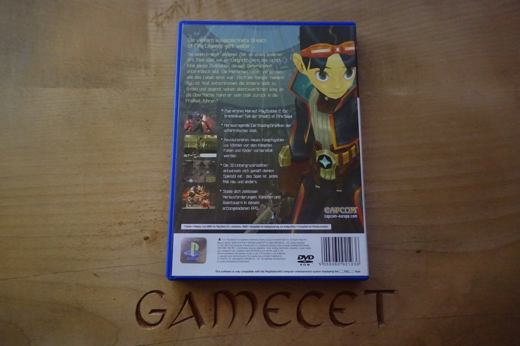 Sony Giochi: Breath of Fire: Dragon Quarter - USK-Version – Usato da Steinach venduto da Gamecet 2