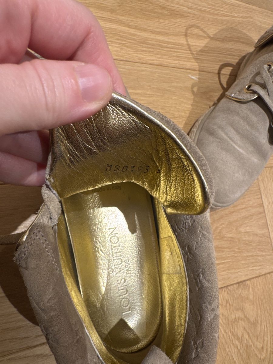 Louis Vuitton Scarpe da donna: Louis Vuitton Wildleder Schuhe - Grösse 36- Beige – Usato da Schwyz venduto da ann_5w8m 4