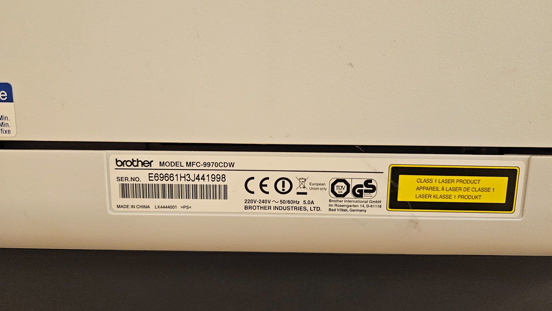 Stampanti: Brother MFC-9970CDW, Farblaserdrucker – Usato da Dübendorf venduto da swi_9km5 1