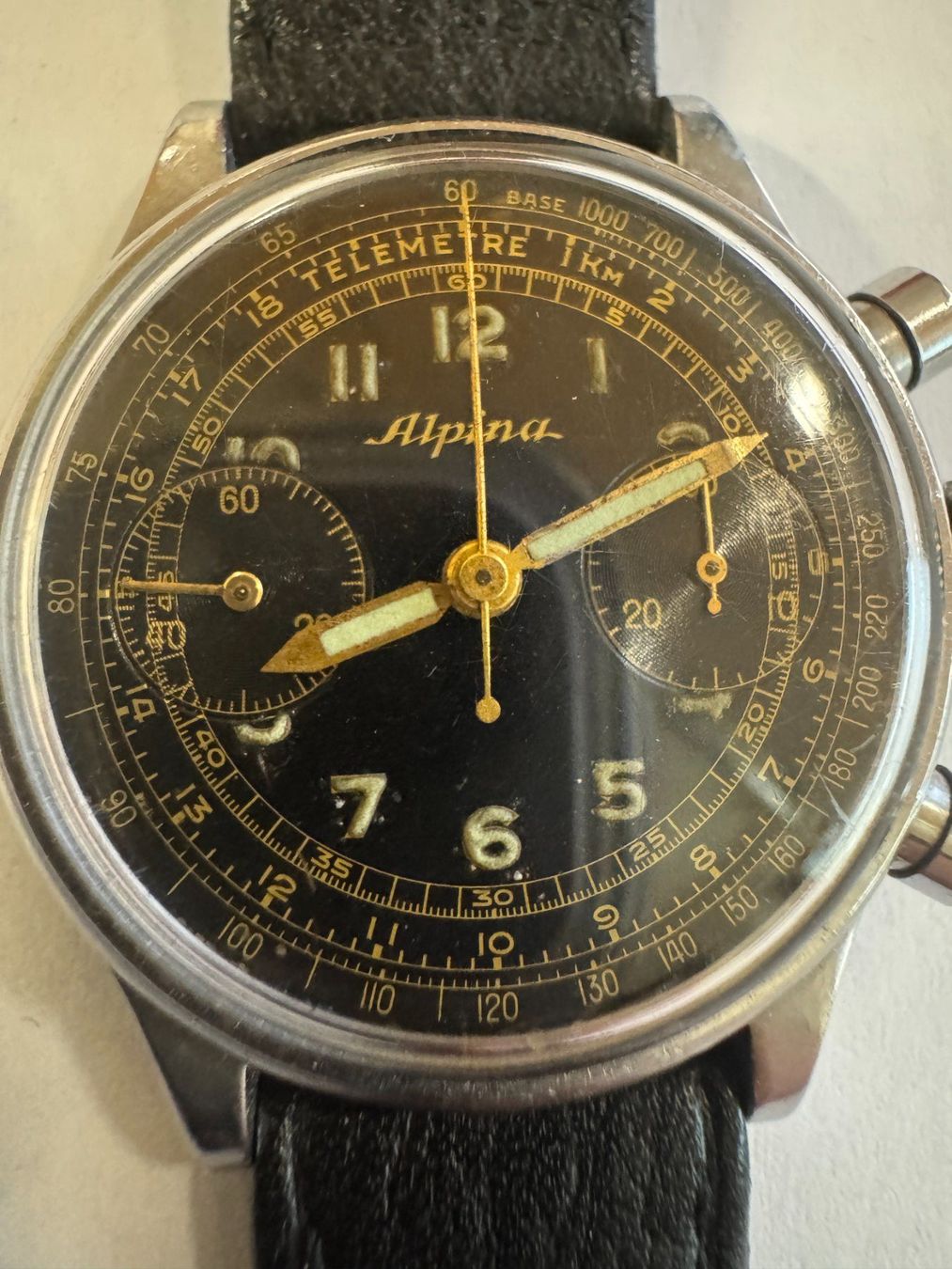 Orologi: montre chronographe petit fotmat – Usato da Péry venduto da lecrampet 5
