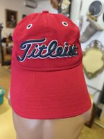 Titleist Golf Cap / Baseball Cap – Rot – Top Zustand! (A11)