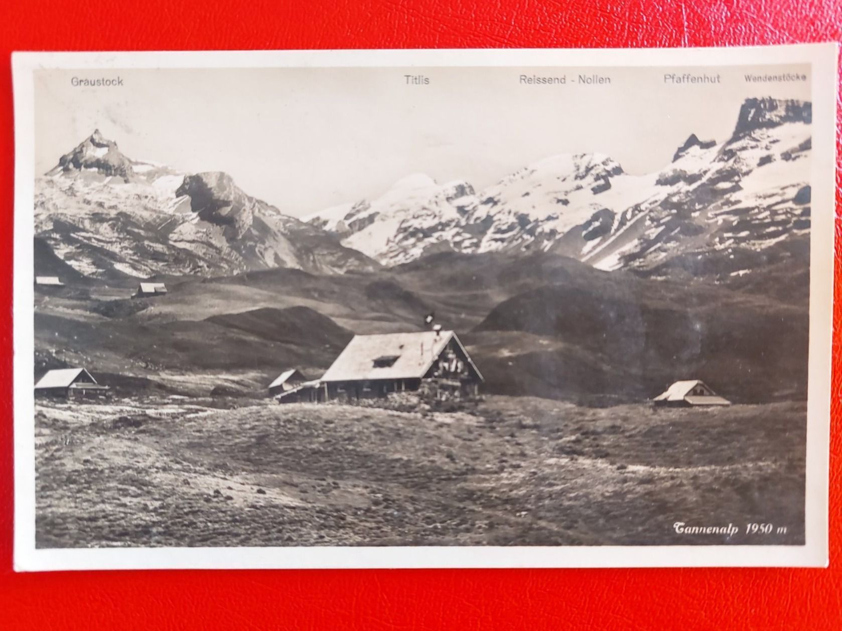 Cartoline postali: Tannenalp 1950m 1932 – Usato da St-Légier-Chiésaz venduto da Theo006