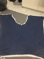 Schulter Abdecker Bolero/schal/ umhänger blau weiss