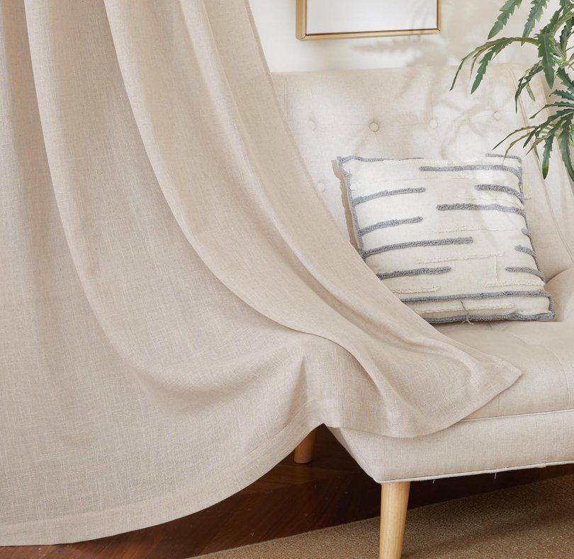 Tende: Vorhang Leinen extrabreit BxH 300x220cm – Nuovo (secondo la descrizione) da Adlikon b.Regensdorf venduto da MK-VORHANGSERVICE 4
