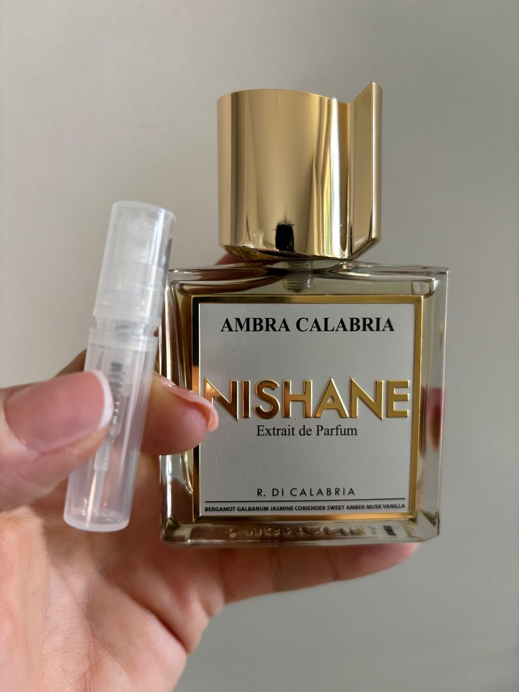 Nishane Profumi & Eau de Toilette: NISHANE AMBRA CALABRIA Duftprobe 2ML – Usato da Zürich venduto da deruja