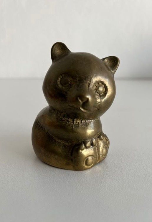 Statuette: Bärchen aus Messing – Usato da Genève venduto da lanimeli