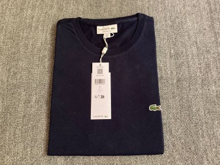 Lacoste - T-shirt - L (5) - Bleu Foncé (V)