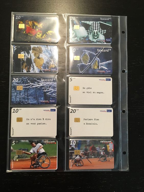Cartes de téléphone: Taxcard – D'occasion à Regensdorf par scheissspiel
