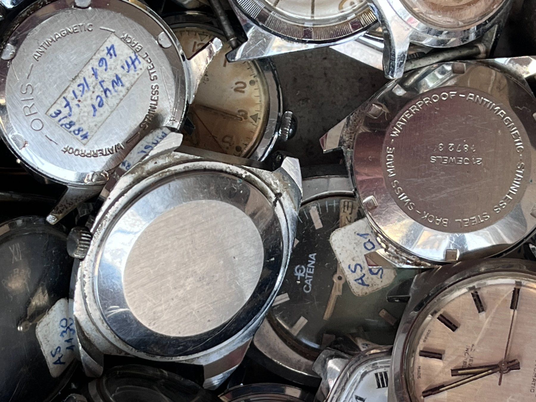 Uhren: Lot Vintage Uhren – Defekt aus Worblaufen von chronyves 2