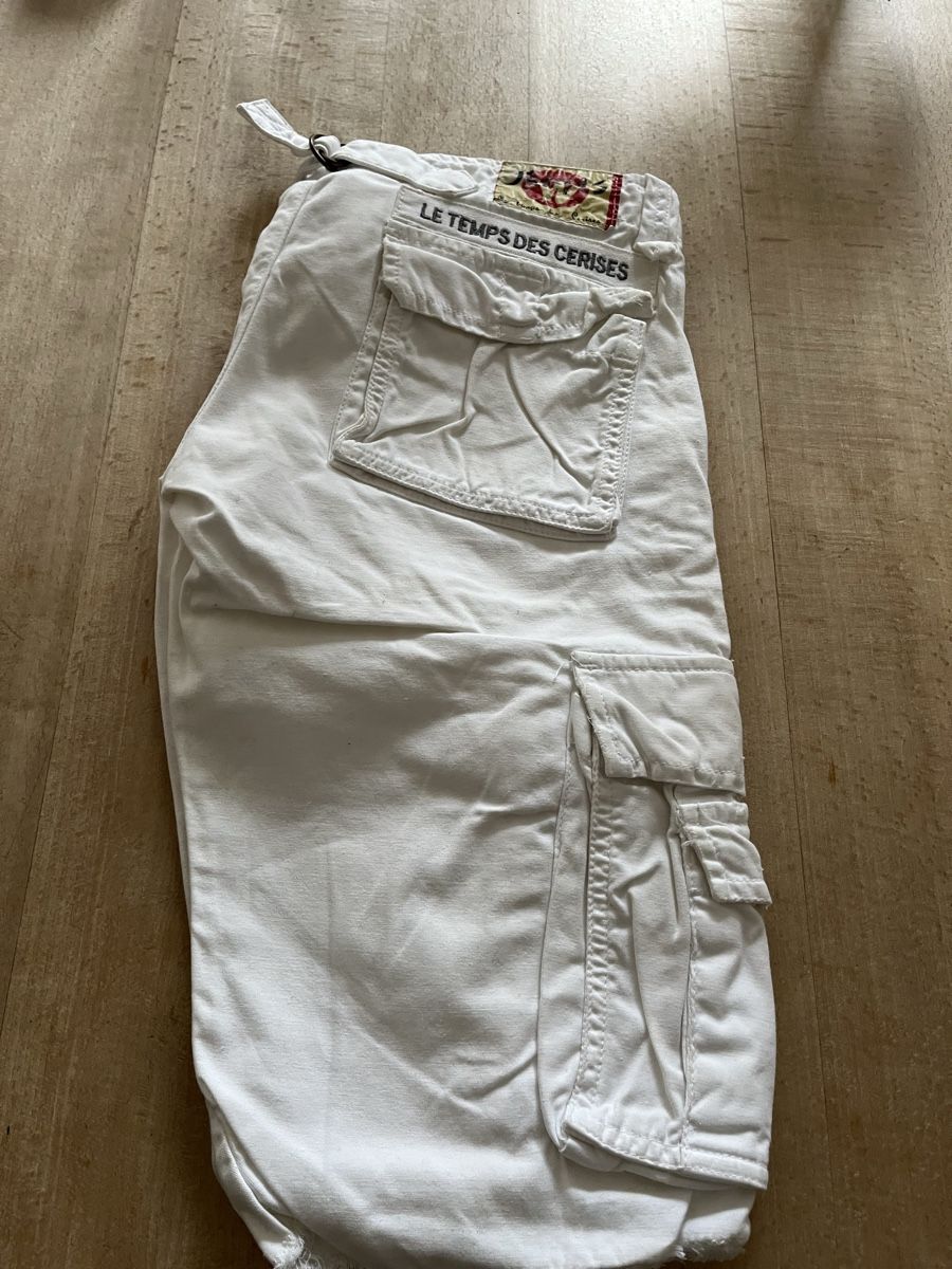 Jeans: Weisse Shorts 40 – Usato da Aesch BL venduto da shuja01 6