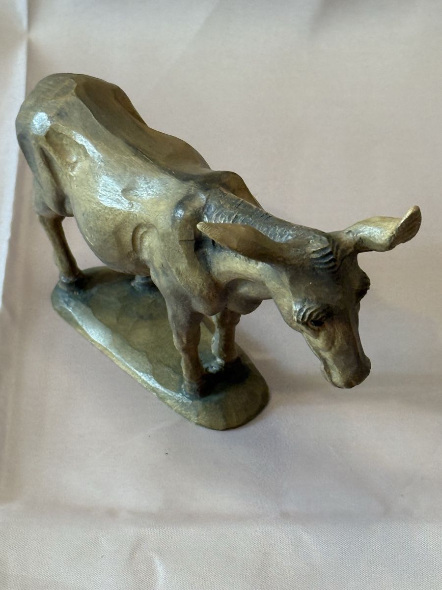 Sculture & Statue: Holzschnitzerei Esel, wohl Brienz, ca. 8 cm – Usato da Grenchen venduto da swiss.antiques 1