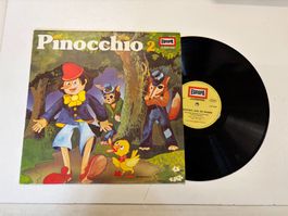 Schallplatte Pinocchio 2  und die Räuber Europa von 1978