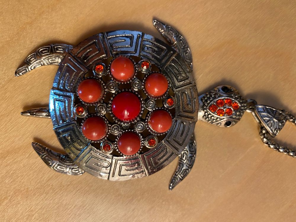 Collier Kabbale Avec Pendentif Mezouza 5 Cm Et Bénédiction - Argenté Plaqué Rhodium