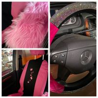 Pinkige Accessoires für Auto