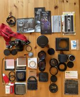 Canon A-1 Kit, Canon 50mm f/1.4 + 2 Zoom Lens + Accessories